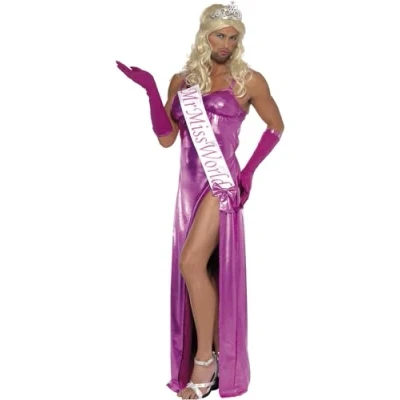 Afbeelding van &quot;Sexy Miss World outfit voor mannen Verkleedkleding Medium&quot;