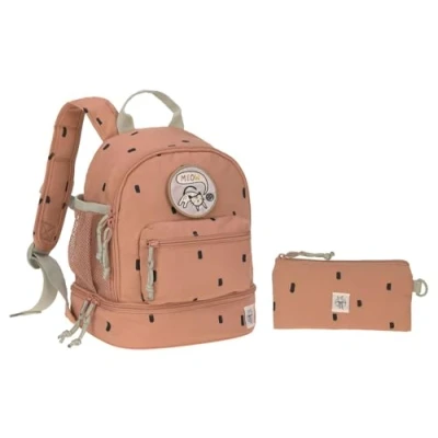 Afbeelding van Lässig Kinderrugzak Mini Backpack Happy Prints Karamel