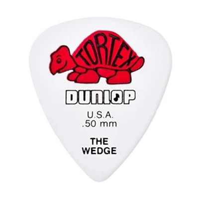 Afbeelding van Jim Dunlop Wedge Plectrum 0.50 mm 12 pack