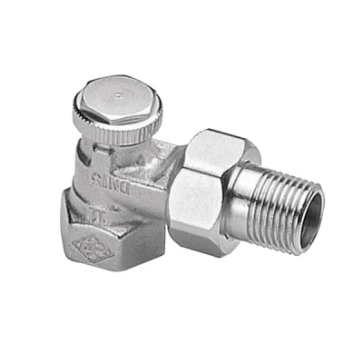 Afbeelding van Voetventiel Regutec 1/2&quot; Haaks Heimeier. Artikelnr: 0355 02.000