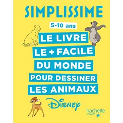 Afbeelding van le livre pour dessiner les animaux disney plus facile du