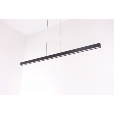 Afbeelding van Hanglamp Tindra Zwart 140 cm up &amp; down LED touchdimmer