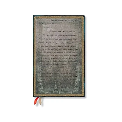 Afbeelding van Frederick Douglass, Letter for Civil Rights (Embellished Manuscripts Collection) Maxi 18 month Dayplanner 2024