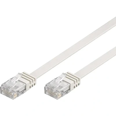 Afbeelding van 15 m Platte Netwerkkabel Cat 5e U/UTP