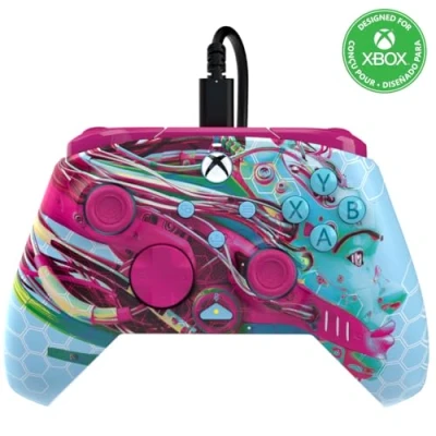 Afbeelding van PDP Controller Rematch Android Dreams Glow In The Dark Xbox Series X Blauw (049 023 addm)