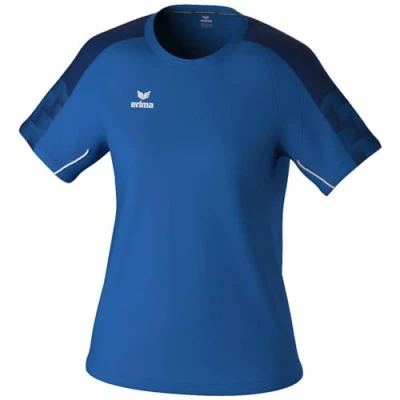 Afbeelding van Erima Evo Star T Shirt Dames Royal / Marine Maat: 34