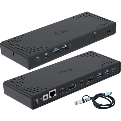 Afbeelding van i Tec USB A / C Dual DisplayPort 4K Docking Station CADUA4KDOCKPDL