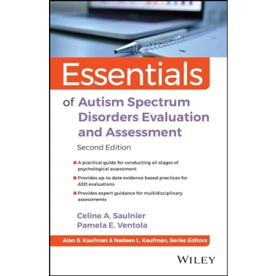 Afbeelding van Essentials of Psychological Assessment Autism Spectrum Disorders Evaluation and