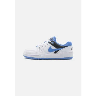 Afbeelding van Nike Sportswear FULL Force Unisex Sneakers laag voor kinderen, Maat: 33, White/polar/black Leer en imitatieleer