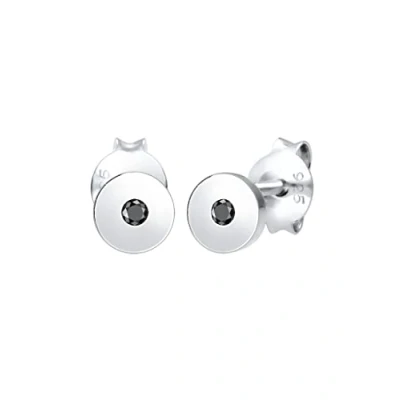 Afbeelding van Elli Kreis GEO Oorbellen, Dames, Maat: One Size, Silber
