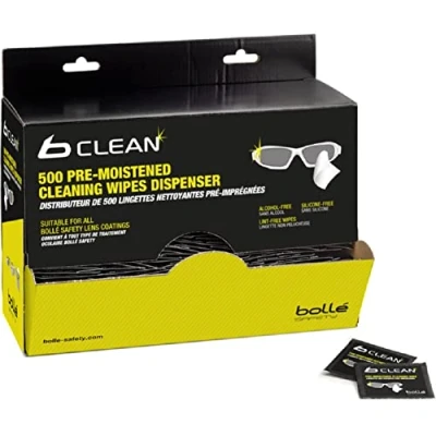 Image de BOLLÉ PACW500 distributeur de 500 lingettes nettoyantes pour lunettes