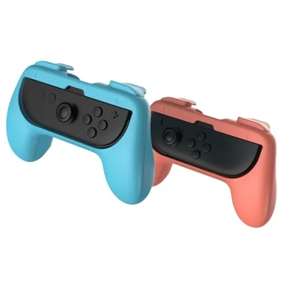 Afbeelding van Subsonic Duo blauw oranje controller voor Nintendo Switch 2 en