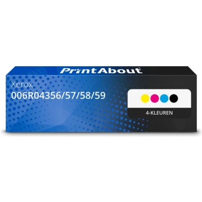 Afbeelding van Huismerk Xerox 006R04356/57/58/59 Toner 4 kleuren Multipack