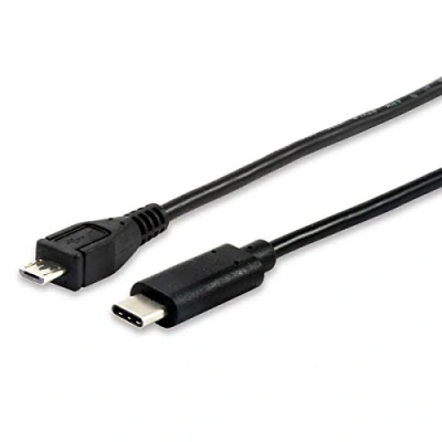 Afbeelding van Equip 12888407 USB kabel 1 m 2.0 Micro B C Zwart
