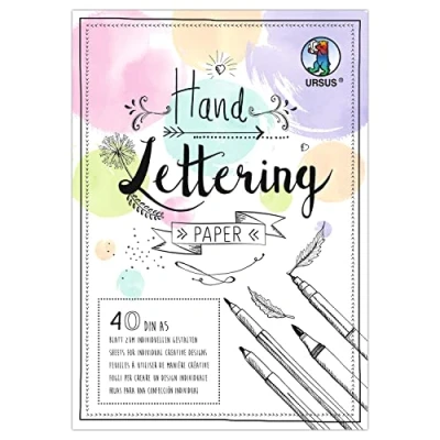 Afbeelding van Handlettering Papier Pastel Mix assorted, A5