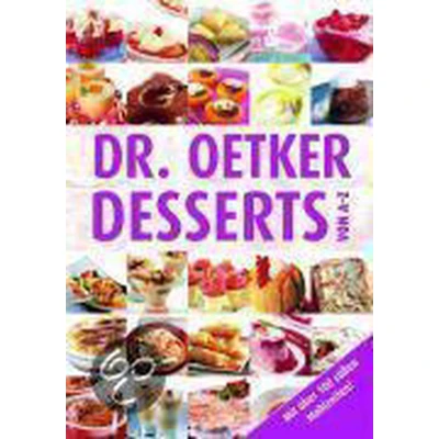 Afbeelding van Dr. Oetker: Desserts von A Z