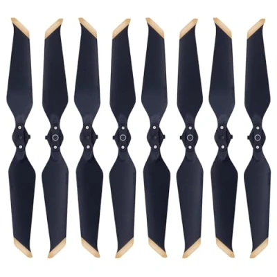 Afbeelding van Tosiicop Mavic 2 Pro Zoom Propellers 8 voor DJI Pro/Mavic reserveonderdelen drone accessoires geluidsarm Quick Release Props Quiet 8743F Wings Series Gold
