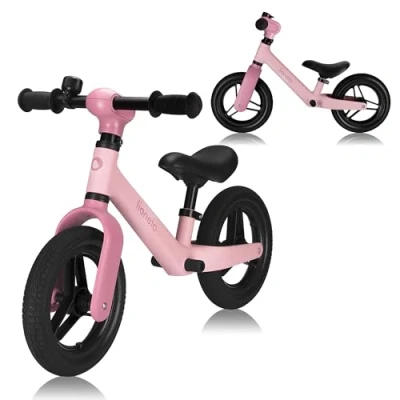Afbeelding van Lionelo Toni Loopfiets Vanaf 18 mnd Tot 30 kg Lichtgewicht 2,3 Verstelbaar Zadel &amp; Stuur PU Wielen Voetsteun ABEC 7 Lagers Stuurbegrenzing 120 Ergonomisch EN 71 1 Gecertificeerd