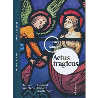 Afbeelding van Musica Amphion &amp; Gesualdo Consort, Pie Belder Bach Contextueel Vol.V Actus Tragicus (CD + Book)