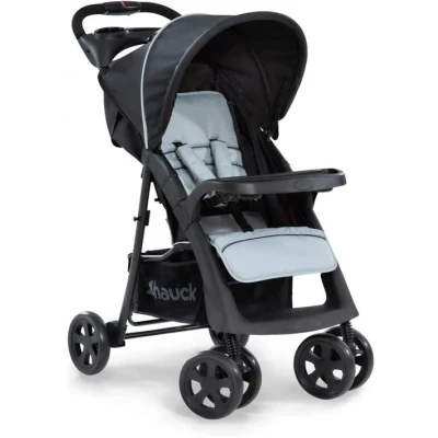 Image de Poussette Shopper Poussettes Neo II Caviar/Argent