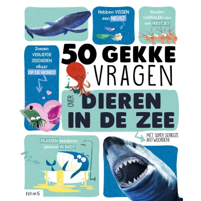 Afbeelding van 50 gekke vragen over dieren in de zee