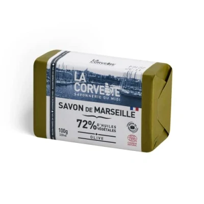 Afbeelding van La Corvette Olive Marseille Zeep 100 g