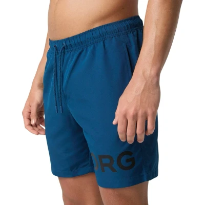Afbeelding van Bjorn borg swim short in de kleur blauw.