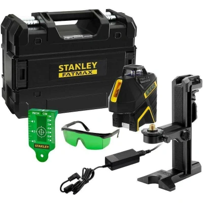 Afbeelding van STANLEY FATMAX FMHT77617 1 360 Kruislijnlaser afstandmeter groen 30m