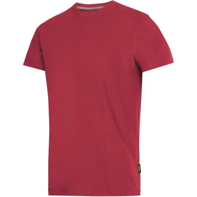 Afbeelding van Snickers 2502 Classic T shirt Chili Red XS