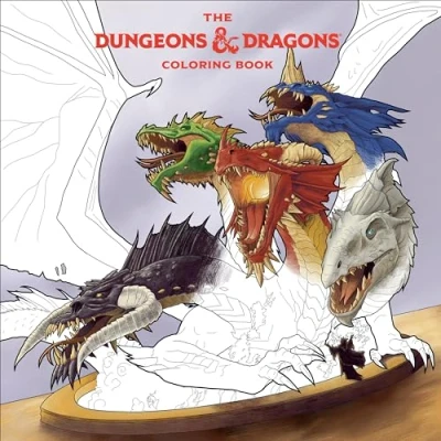 Afbeelding van The Dungeons &amp; Dragons Coloring Book