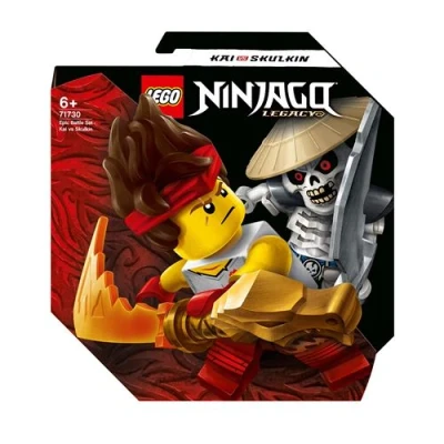 Image de LEGO® Ninjago® 71730 Set de combat épique Kai contre Skulkin