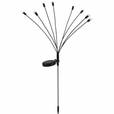 Afbeelding van GALIX G4435 decoratie op zonne energie Boeketvorm 8 LED H69cm