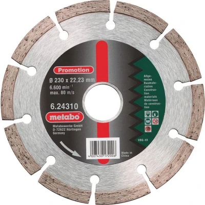 Afbeelding van Metabo 624310000 Diamant doorslijpschijf Promotion 230x22,23 mm