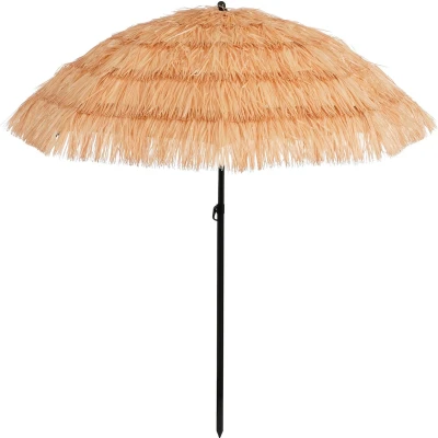 Afbeelding van In The Mood Collection Parasol H238 x Ø200 cm Lichtbruin