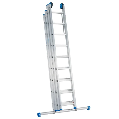 Afbeelding van Solide 4 delige schuifladder 4x8 sporten