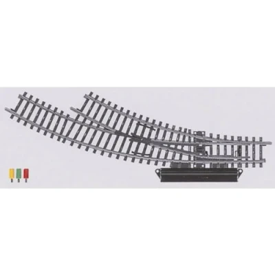 Afbeelding van H0 Märklin K rails (zonder ballastbed) 2269 Gebogen wissel, Rechts 2 stuk(s)