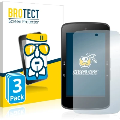 Afbeelding van BROTECT Screenprotector voor Bryton Rider S800 Folie Beschermfolie Beschermglas transparant (3 Stuks)