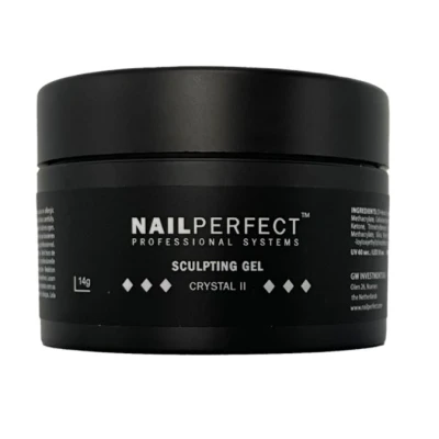 Afbeelding van NailPerfect LED/UV Sculpting Gel Crystal II 14gr
