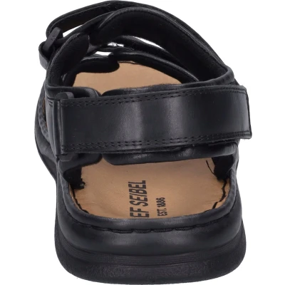 Afbeelding van Josef Seibel Rafe Sandales à bride arrière pour homme, Noir , 40 EU