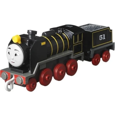 Afbeelding van Thomas &amp; Friends Fisher Price Die cast Push Along Hiro Toy Train Engine voor Preschool Kids Ages 3+
