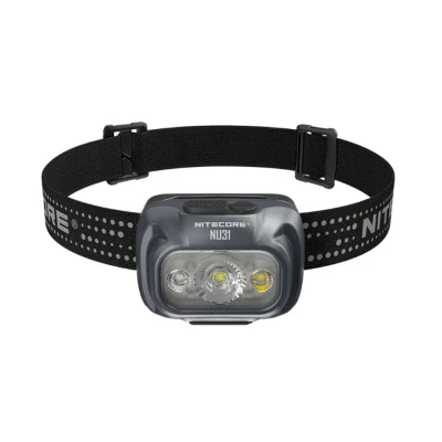 Afbeelding van NiteCore NU31 grau Hoofdlamp LED werkt op een accu 550 lm