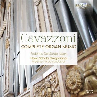 Afbeelding van Federico Del Sordo Cavazzoni: Complete Organ Music (3 CD)