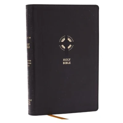 Afbeelding van NRSVCE Sacraments of Initiation Catholic Bible, Black Leathersoft, Comfort Print