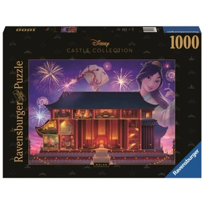 Image de Puzzle Ravensburger Mulan Collection Château Disney 1000 pièces