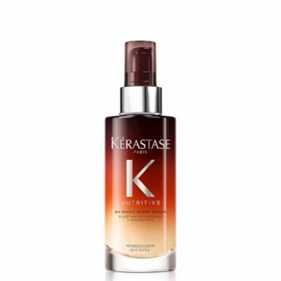 Image de Kérastase Nutritive Sérum de Nuit 8H Sans Rinçage Capillaire Nutrition Renforce Hydrate &amp; Facilite Le Coiffage Niacinamide Cheveux Secs Longueurs Pointes 90 ml