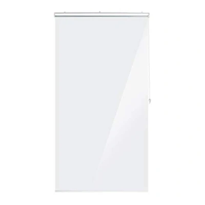 Afbeelding van Relaxdays douchegordijn transparant rolgordijn badkamer doucherolgordijn doorzichtig 100x240cm