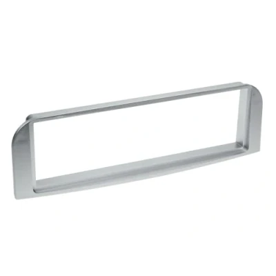 Afbeelding van 1 DIN Paneel geschikt voor Alfa Romeo 147(Type 937) 2001 2010 GT(Type 2003 Kleur: Zilver