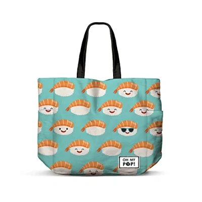 Afbeelding van Karactermania Oh My Pop! Horizontal Nigiri Schoudertas/Shopper Multicolours