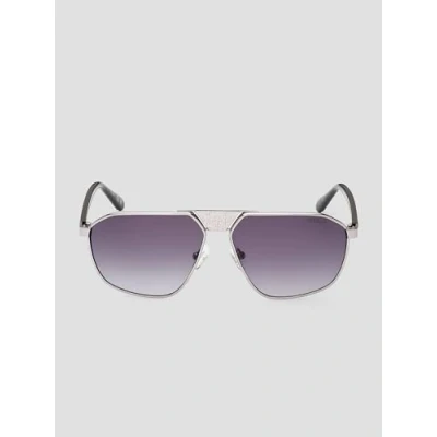 Afbeelding van Guess Unisex Zonnebril, Maat: 59, Shiny gunmetal