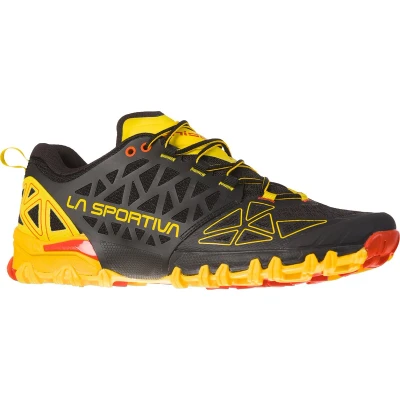 Afbeelding van La Sportiva Bushido II Trailrunningschoenen Heren Black / Yellow 41.5